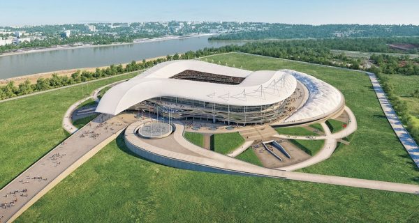 Проект стадиона «Ростов Арена». Фото steelcon.ru