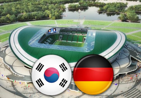 Матч Южная Корея - Германия