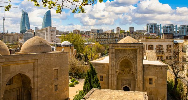 Historical,Old,City,Of,The,Capital,Of,Azerbaijan